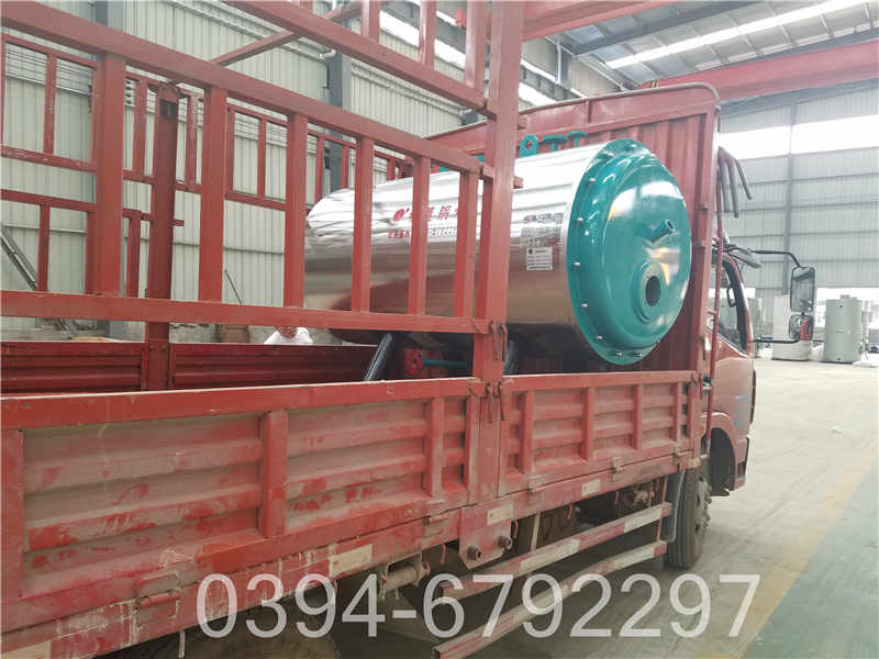 十吨三回程天然气锅炉(图2)